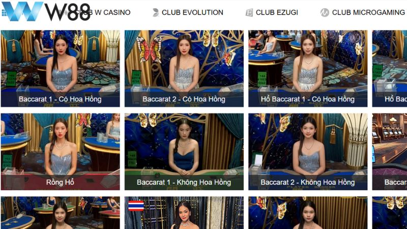 Trò chơi casino trực tuyến hàng đầu Châu Á